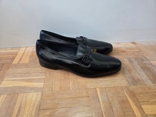 Zapatos Mocasín Hombre Material Piel Negro miStep