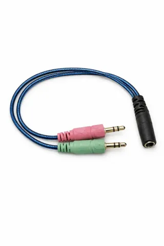 Adaptador Splitter Audio Jack 3.5mm