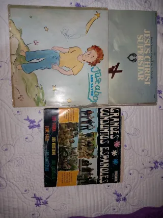 3 Vinilos: Jesus Christ Superstar y Leo Sayer