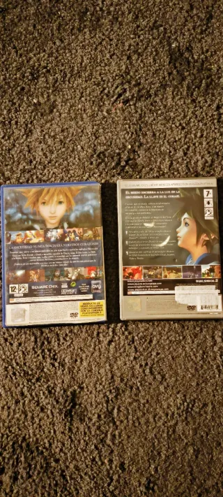 Kingdom Hearts 1 y 2 PS2