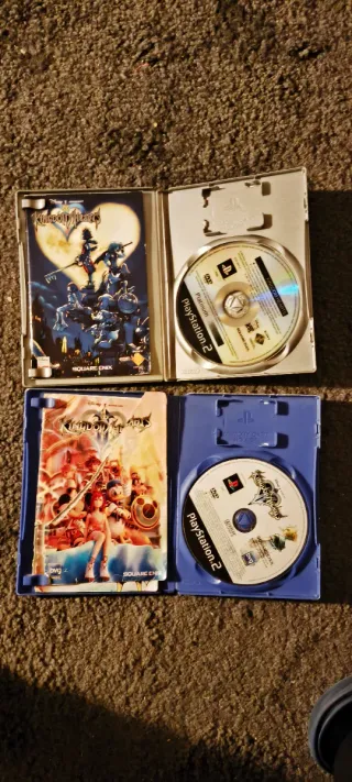 Kingdom Hearts 1 y 2 PS2