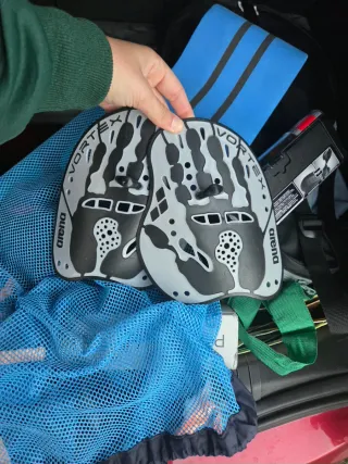 Pack Natación Malla Azul