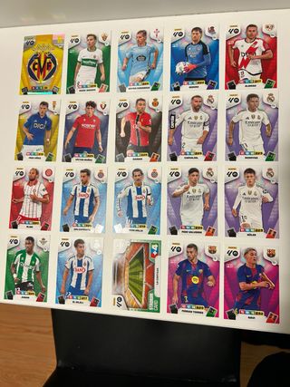 Lote 20 Cromos Adrenalyn 25/26