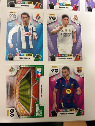 Lote 20 Cromos Adrenalyn 25/26