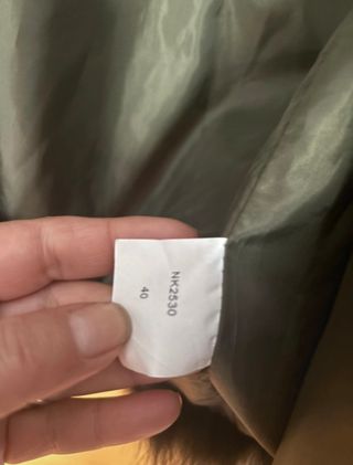 Chaleco de pelo talla 40