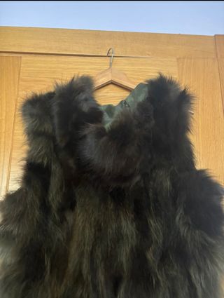 Chaleco de pelo talla 40