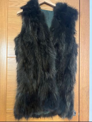 Chaleco de pelo talla 40