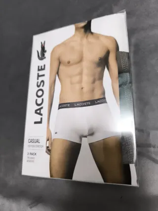 Calzoncillos Lacoste Pack 3