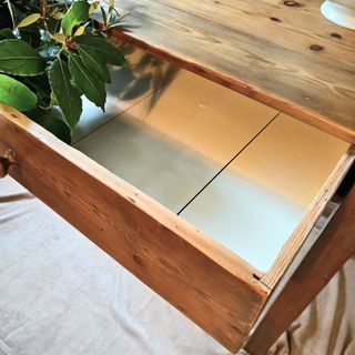 Mesa Tocinera Antigua Madera Restaurada