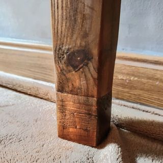 Mesa Tocinera Antigua Madera Restaurada