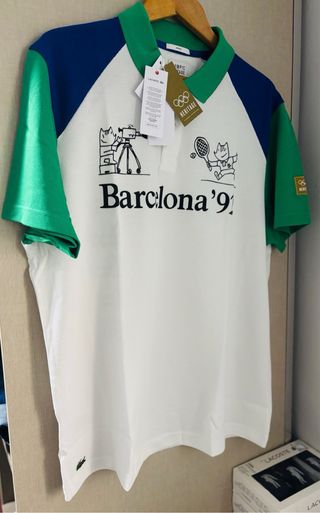 Polo Lacoste Olympic Heritage Barcelona 92. Nuevo
