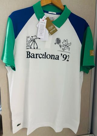 Polo Lacoste Olympic Heritage Barcelona 92. Nuevo