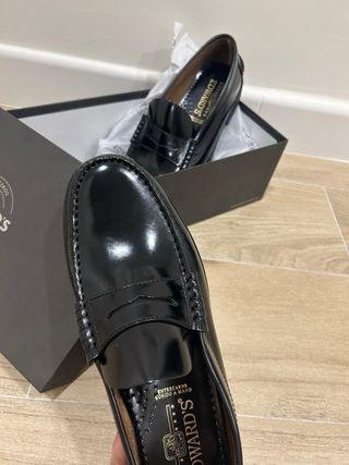 Zapatos Castellanos Edward's Negro T45