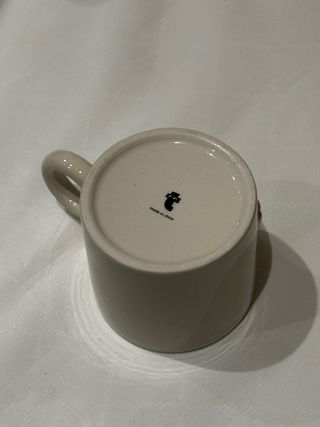 Taza cerámica con arcoíris