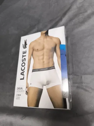 Calzoncillos Lacoste Pack 3