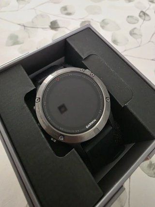 Garmin Fenix 5 Smartwatch Negro/Plata