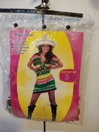 Disfraz Mejicana Talla Única