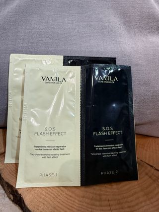 Tres unidades Tratamiento Vanila SOS Flash Effect