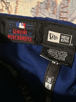 Gorra New Era 59FIFTY para niño azul