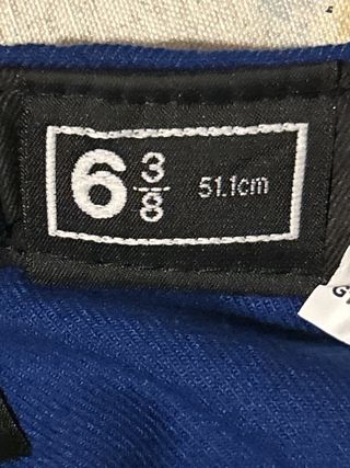 Gorra New Era 59FIFTY para niño azul