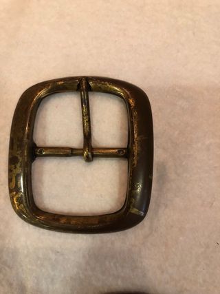 Lote 6 hebillas cinturón/bolso