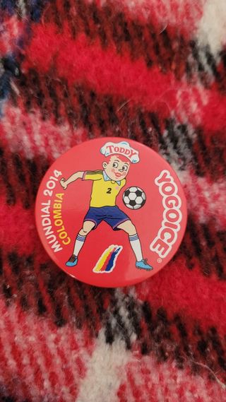 Chapa Mundial Colombia 2014 Toddy