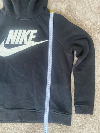 Felpa Nike nera con logo