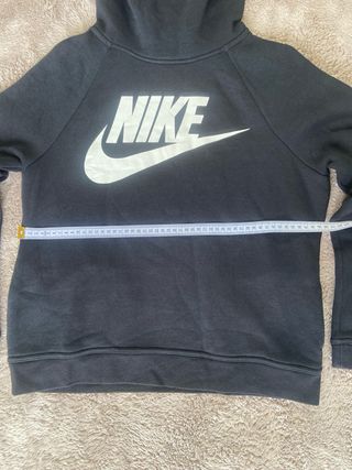 Felpa Nike nera con logo