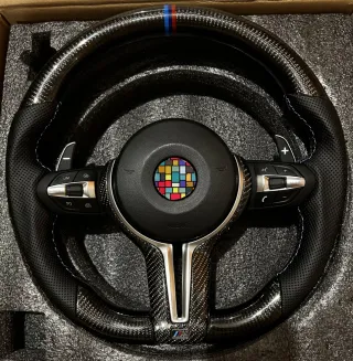 Volante Carbono Achatado BMW M Sport Serie F y X