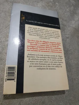Libro Andamios de Mario Benedetti