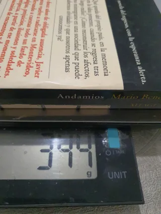 Libro Andamios de Mario Benedetti