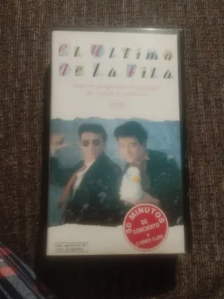 VHS El Último de la Fila Concierto