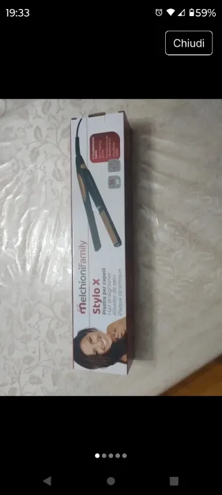 Piastra per capelli Melchioni Stylo X