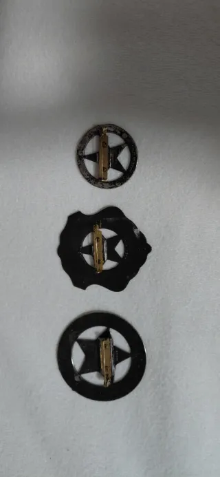 Réplicas Placas Sheriff Oeste