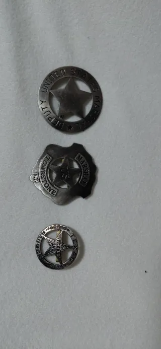 Réplicas Placas Sheriff Oeste