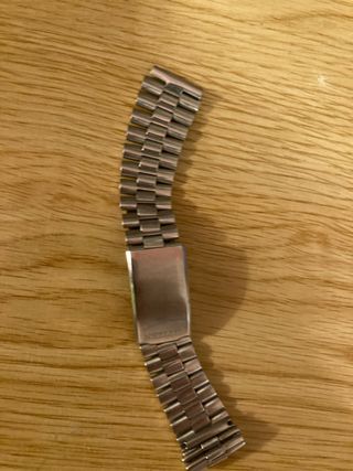 Correa de acero Citizen plateada 18mm