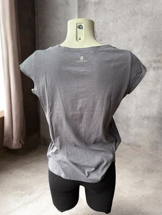 Camiseta Domyos Algodón Gris