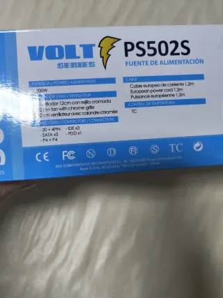 Fuente Alimentación 3GO PS502S 500W