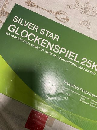 Carrillón 25 notas GLOCKENSPIEL