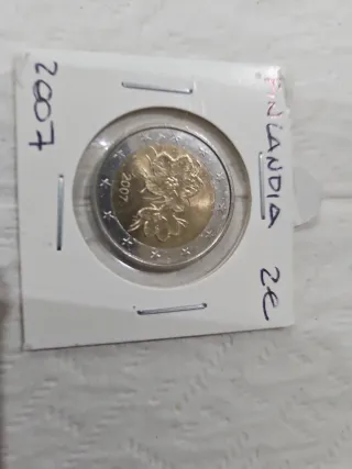 Moneta 2 euro Finlandia 2007 Fragola