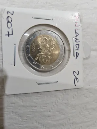 Moneta 2 euro Finlandia 2007 Fragola