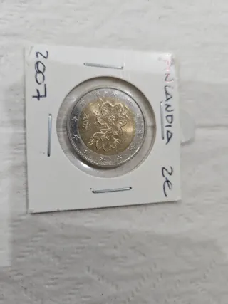 Moneta 2 euro Finlandia 2007 Fragola