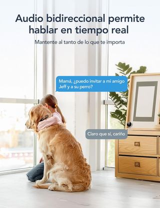 Cámara Vigilancia WiFi Interior 1080P 2.4GHz