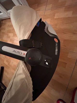 Silla coche bebé con funda