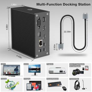 Estación acoplamiento multipuerto PC y APPLE Nuevo