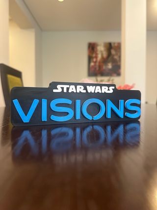 Logotipo 3D Star Wars Visions