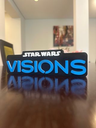 Logotipo 3D Star Wars Visions
