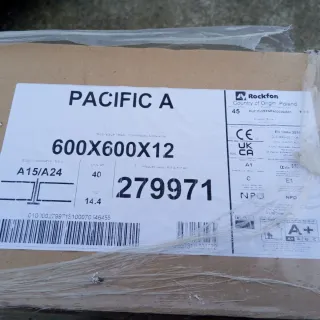 Placas techo falso Rockfon blancas para techo