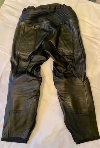 Pantalón de piel Garibaldi para moto 46 EU