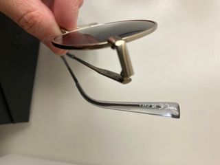 Gafas de Sol Mango Unisex Negro/Plateado